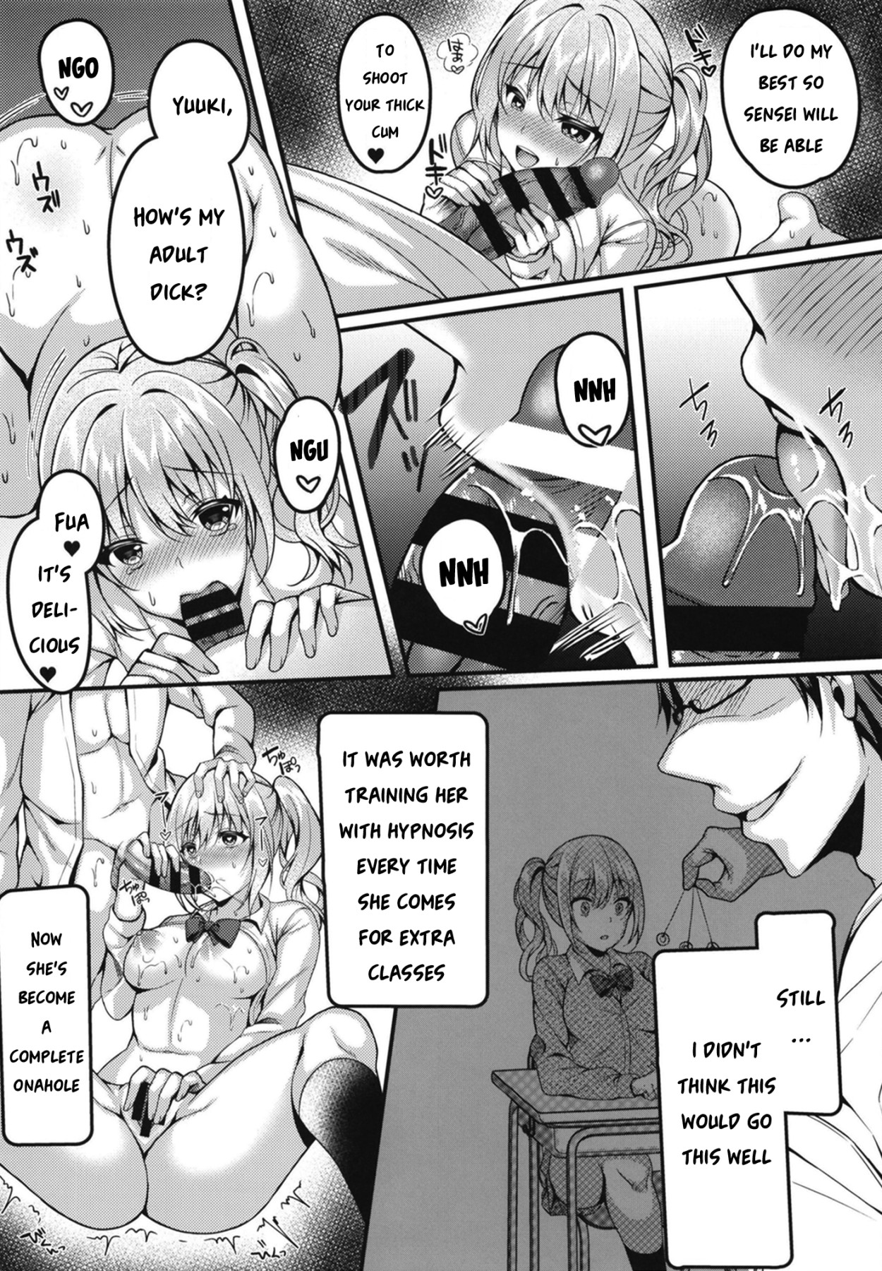 Hentai Manga Comic-Schoolgirl Hypno Sex-Read-7